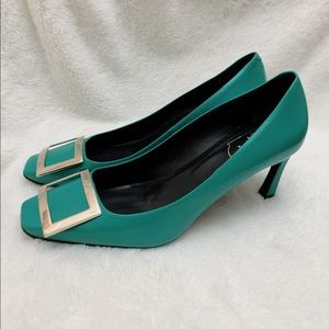 Roger vivier belle vivier trompette 70mm pumps